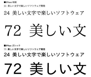 IPAフォント