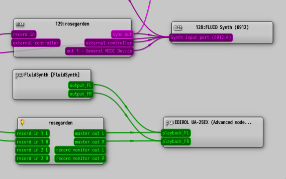 qsynth connect